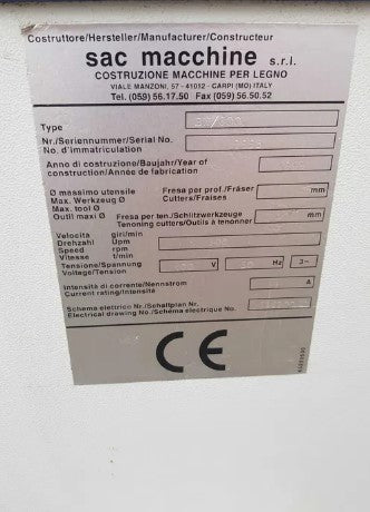 Juostinės pjovimo staklės SAC BW 800 - Industry Solutions