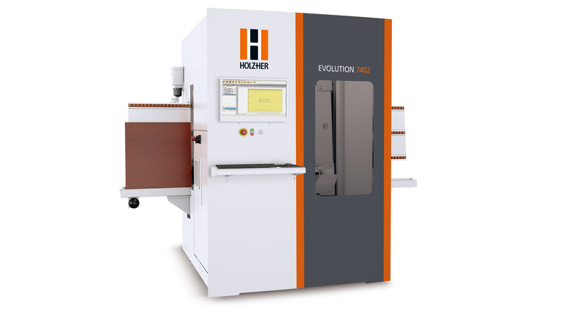 CNC gręžimo staklės HOLZ-HER Evolution 7402 4mat - Industry Solutions