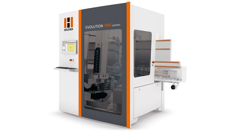 CNC gręžimo staklės HOLZ-HER Evolution 7405 4mat - Industry Solutions