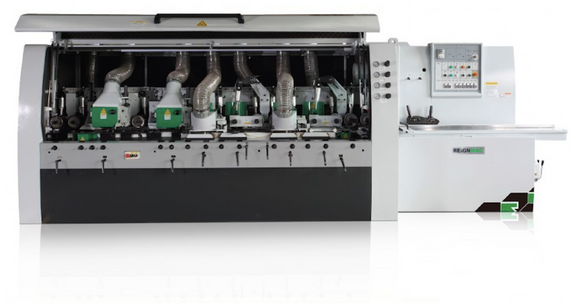 Naujos keturpusės obliavimo staklės Reignmac 523U - Industry Solutions