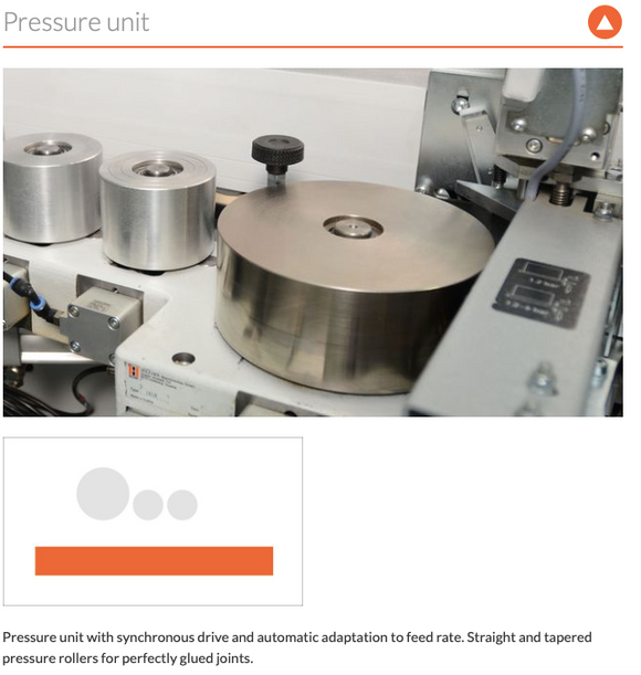 Briaunu laminavimo staklės HOLZ-HER Sprint 1327 Power - Industry Solutions