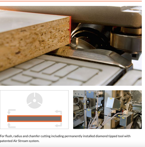 Briaunu laminavimo staklės HOLZ-HER Sprint 1327 Power - Industry Solutions