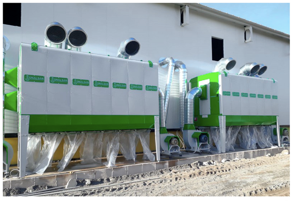 Drožlių nutraukėjas RLA 700 VIBER Power 30450 m3/val - Industry Solutions