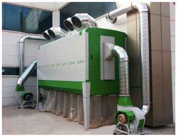 Drožlių nutraukėjas RLA 800 VIBER Power 34800 m3/val - Industry Solutions