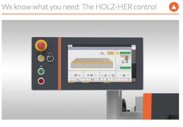 Briaunu laminavimo staklės Holzher ARTEA 1030 - Industry Solutions