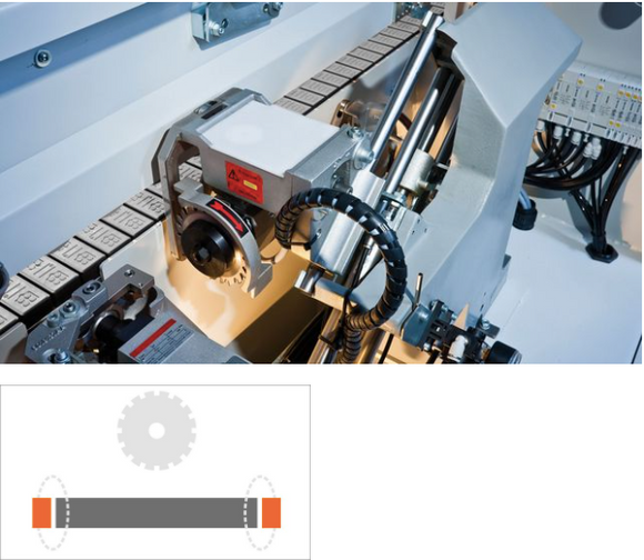 Briaunu laminavimo staklės Holzher Auriga 1308XL Power - Industry Solutions