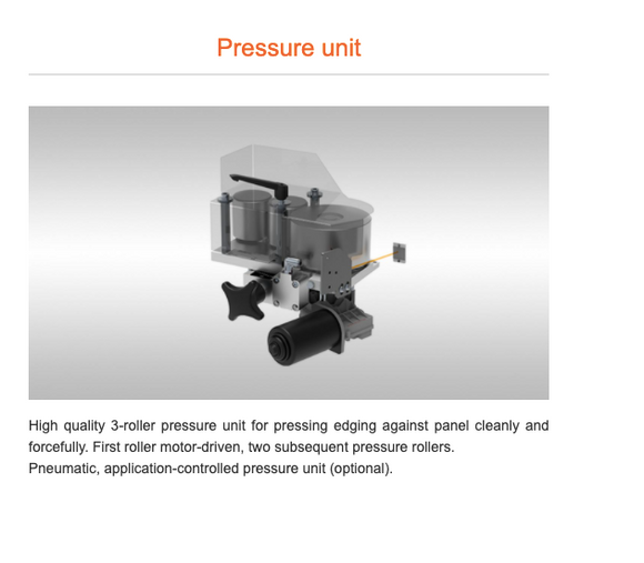 Briaunu laminavimo staklės Holzher Streamer 1057XL C - Industry Solutions