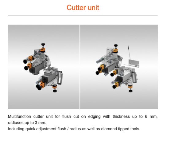 Briaunu laminavimo staklės Holzher Streamer 1057XL C - Industry Solutions