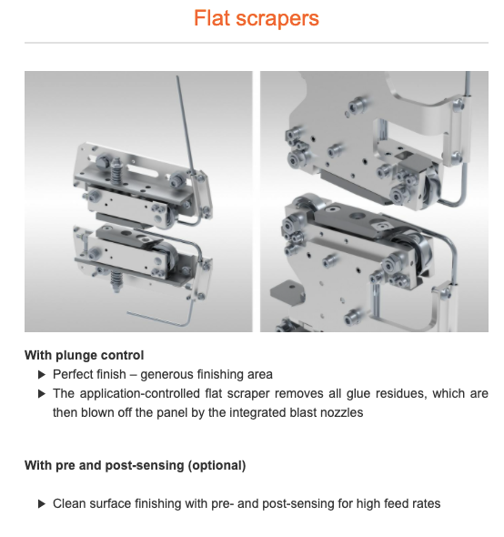 Briaunu laminavimo staklės Holzher Streamer 1057XL C - Industry Solutions