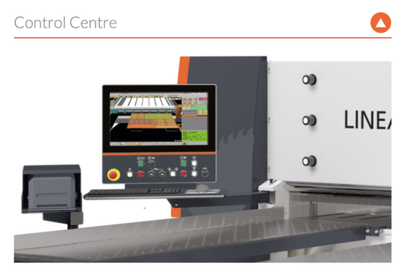 Supjovimo centras HOLZ-HER LINEA 6015 - Industry Solutions