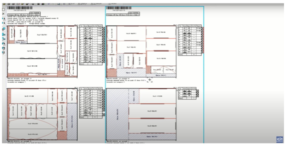 Korpusinių baldų projektavimo ir gamybos programa BAZIS SOFT - modulis PJOVIMO SIMULIUATORIUS