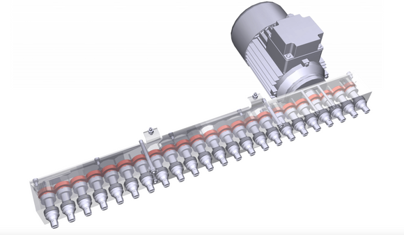 Daugiašpindelinės gręžimo staklės Boring system 21 Prestige - Industry Solutions