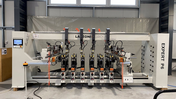 Daugiašpindelinės gręžimo staklės Lazzoni Expert P6 - Industry Solutions