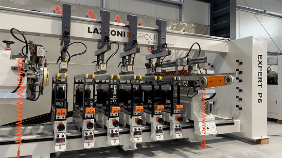 Daugiašpindelinės gręžimo staklės Lazzoni Expert P6 - Industry Solutions